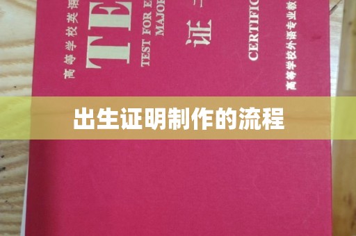湘桥出生证明制作的流程